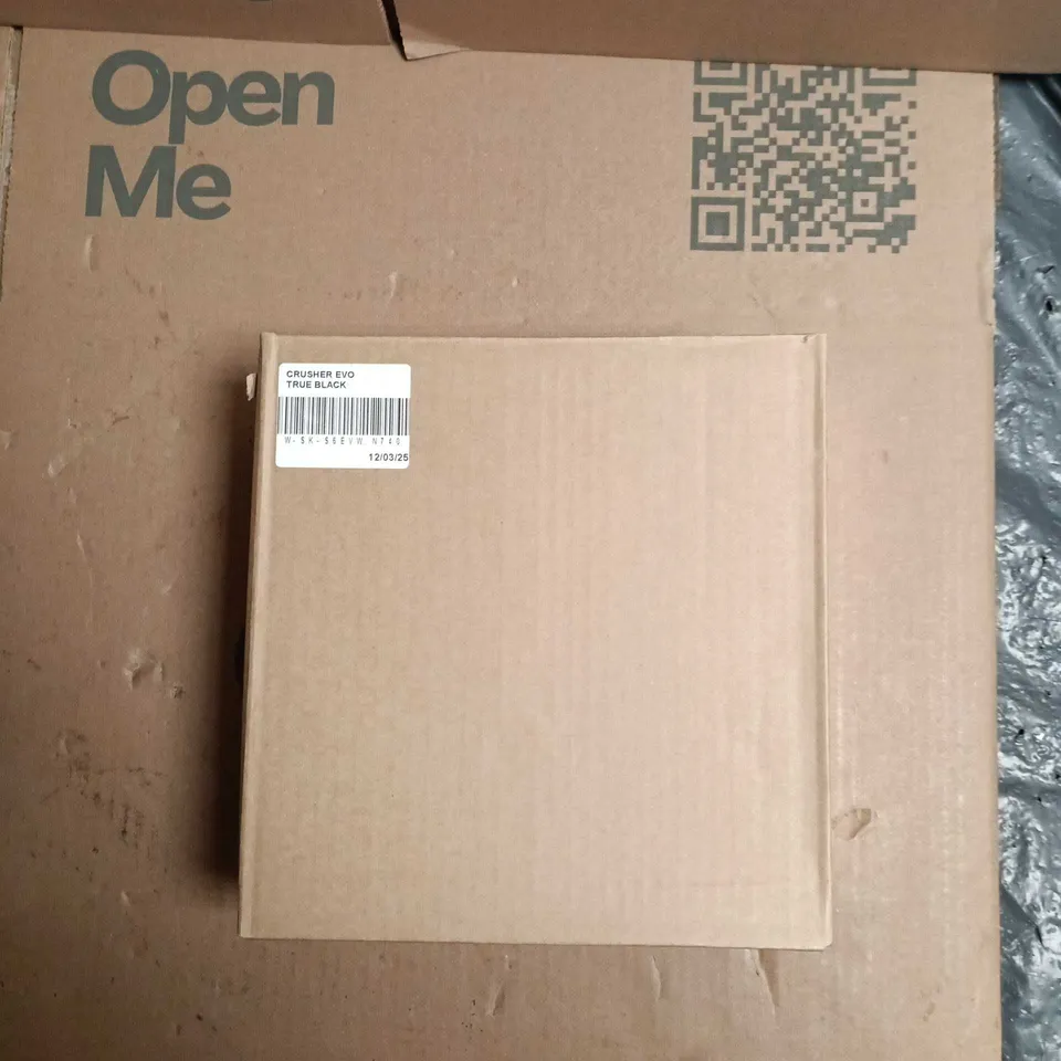 SKULLCANDY CRUSHER EVO WIRELESS HEADPHONES – TRUE BLACK - BOXED 