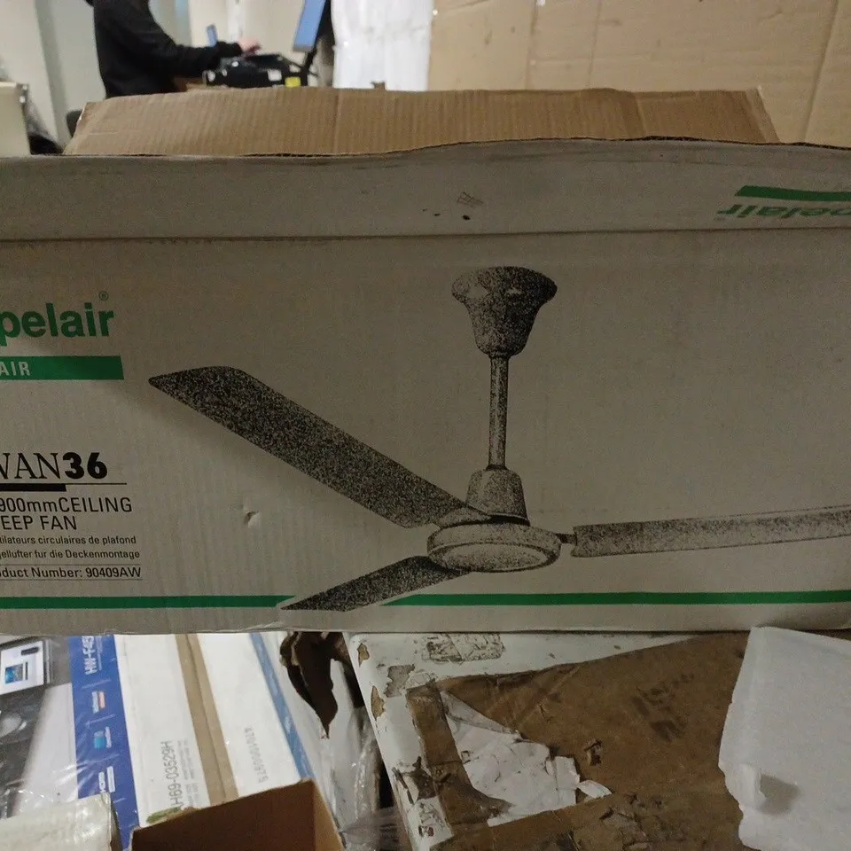 XPELAIR WHISPAIR NWAN36 90CM CEILING SWEEP FAN