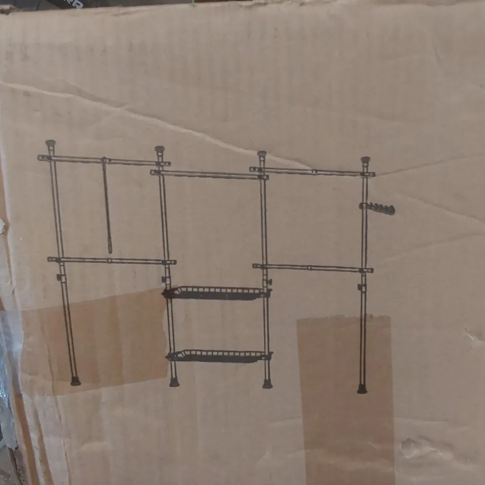 SOBUY KLS04-BR FREESTANDING COAT RACK