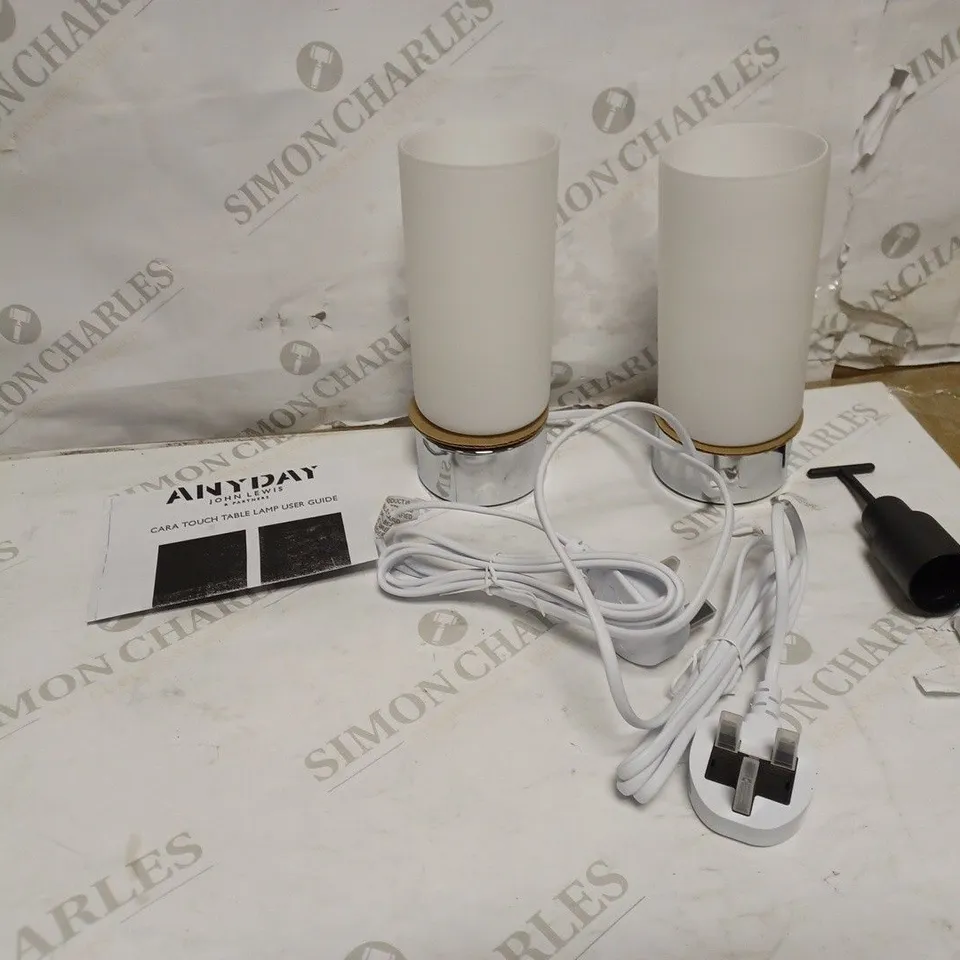 JOHN LEWIS CARA TOUCH LAMP 