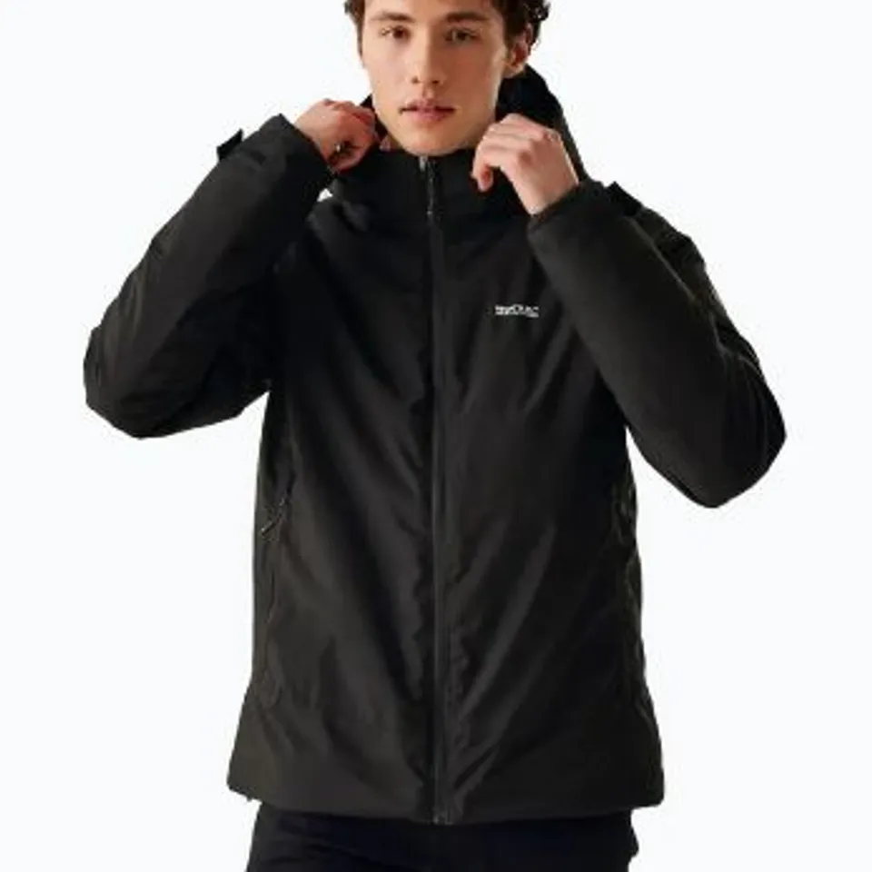 BRAND NEW REGATTA FRELTON BLACK MEN'S DOWN JACKET  SIZE XXL