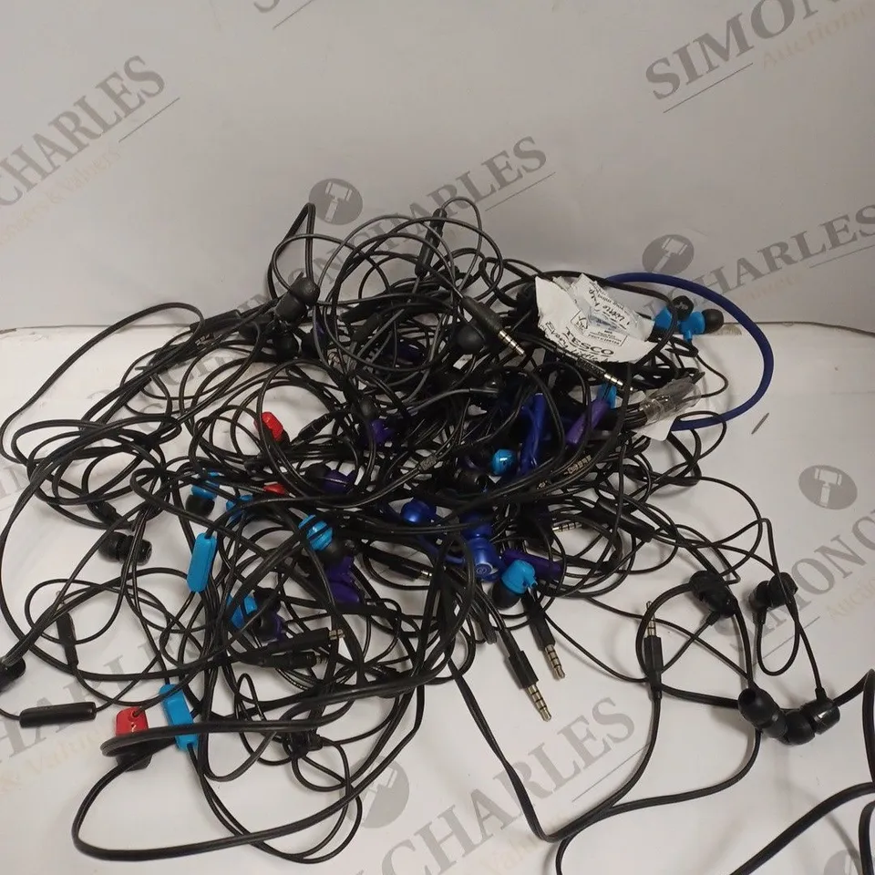 APPROXIMATELY 15 LOOSE SKULLCANDY JIB WIRED EARPHONES