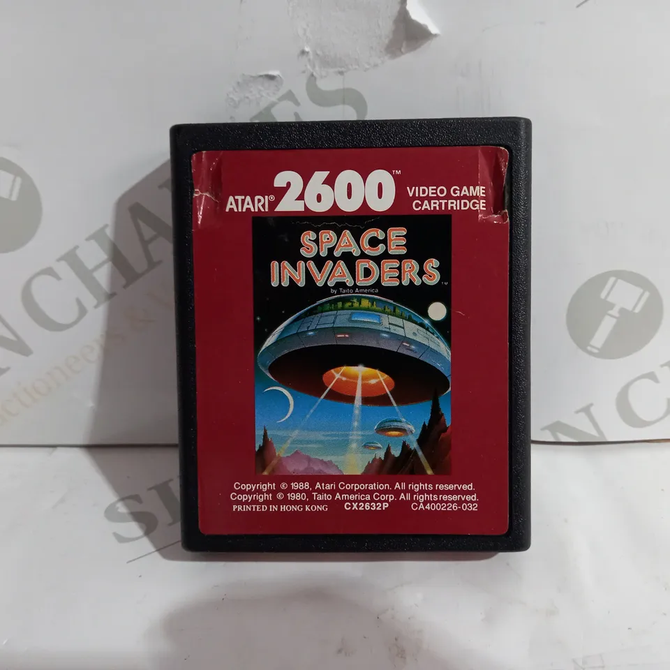 ATARI 2600 SPACE INVADERS VIDEO GAME CARTRIDGE 