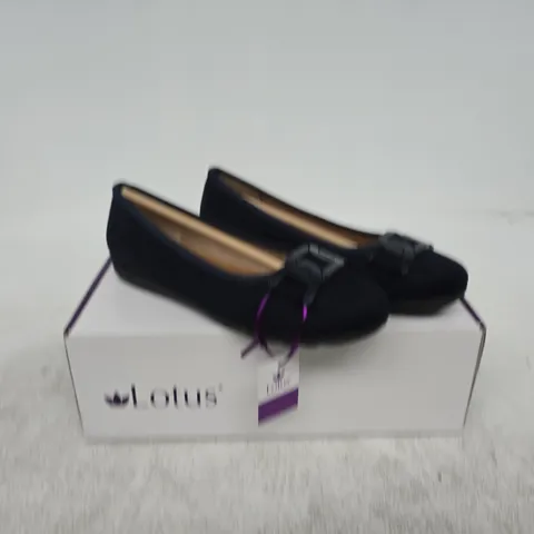 LOTUS ELENI NAVY SIZE 36 SHOES BOXED