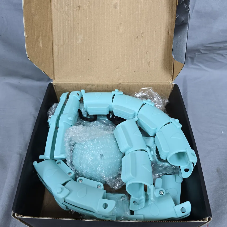 COTTON YANGDA HULA HOOPS – TURQUOISE MODULAR HOOP SEGMENTS (BOXED)