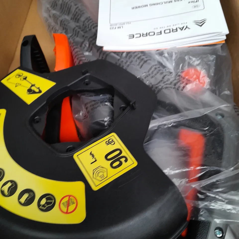 BOXED YARD FORCE IFLEX 12V MOWER & GRASS TRIMMER 
