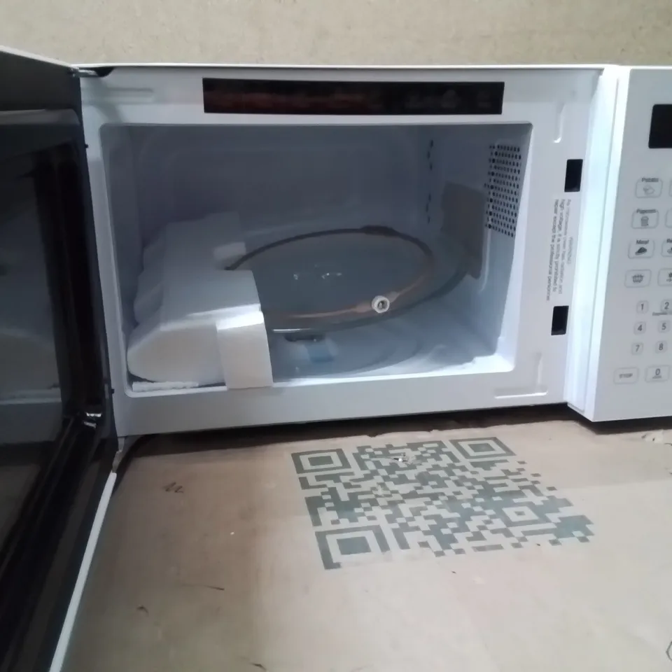 ELECTRA MWST20LW 20 LITRE 26CM HIGH, FREESTANDING SMALL STANDARD MICROWAVE OVEN - WHITE