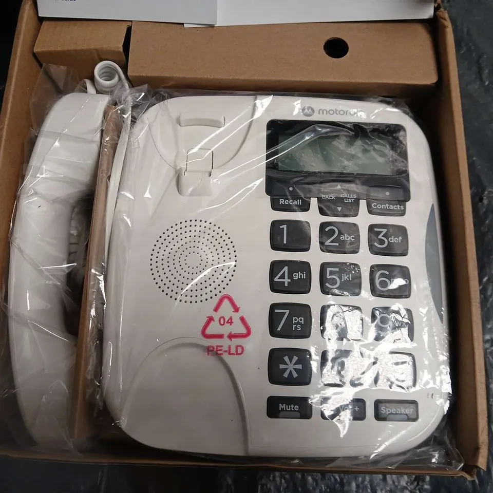 BOXED MOTOROLA FW500 EMERGENCY BACK-UP LINE TELEPHONE