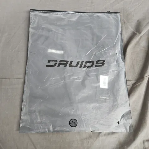 BAGGED DRUIDS KIDS CLIMA SHORTS – CHARCOAL, 12-14 YEARS