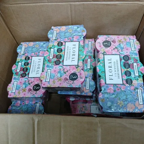 BOX OF 7X3 DEHUMIDIFIERS 