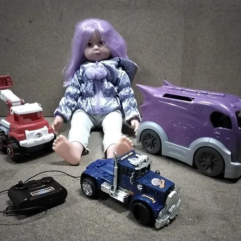 BOX OF CHILDREN'S TOY'S