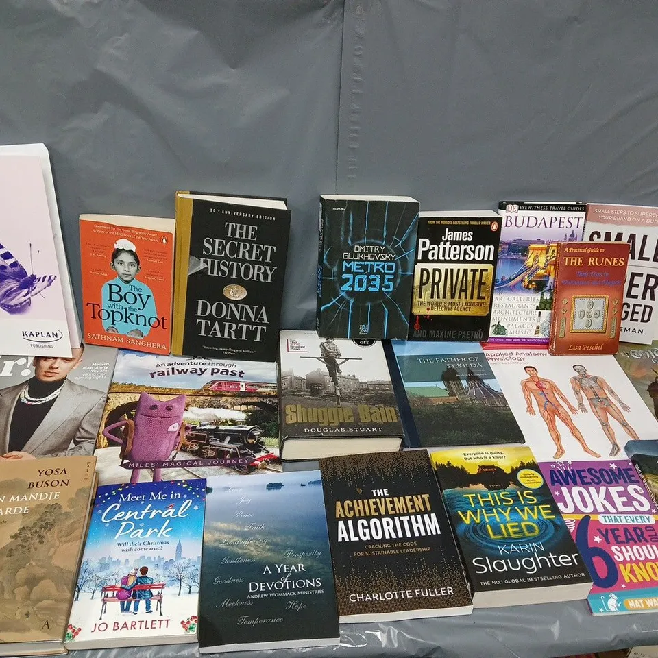 LARGE QUANTITY OF ASSORTED BOOKS FROM VARIOUS AUTHORS & GENRES TO INCLUDE WORKS FROM SCOTT MURRAY, MICHEAL MURPUGO, MEAGAN SPOONER, ETC - COLLECTION ONLY