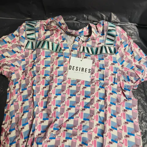 DESIRES DIVYA BLOUSE – SEED PEARL CREAM, UK S