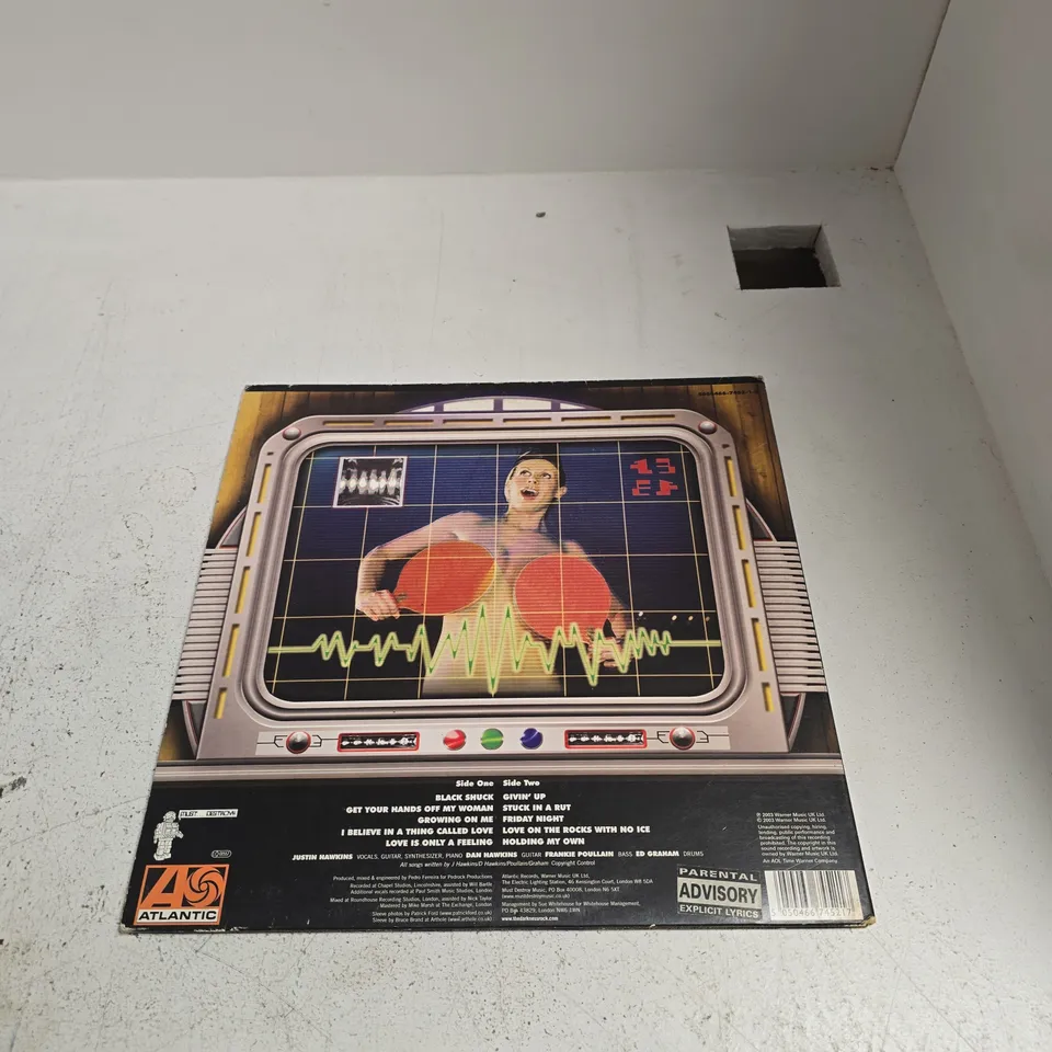 THE DARKNESS – PERMISSION TO LAND VINYL LP