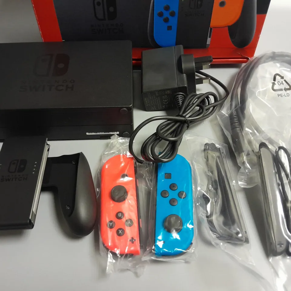 LOT OF NINTENDO SWITCH ACCESSORIES AND BOX - NO CONSOLE