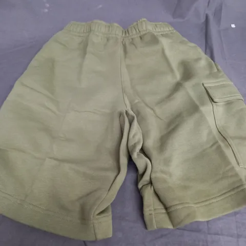 NIKE STANDARD FIT AT KNEE LENGTH KHAKI SHORTS - XS