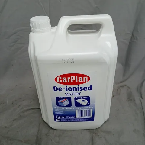 CARPLAN DE-IONISED WATER (5L)
