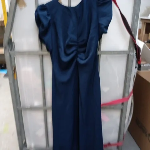 NOBODYS CHILD NAOMI MIDI DRESS – BLUE, UK 12 (EU 40) USA 8