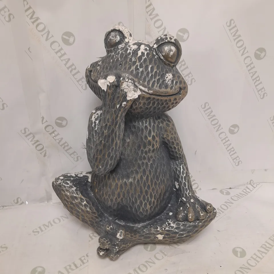 HOME2GARDEN NO EVIL GARDEN FROGS