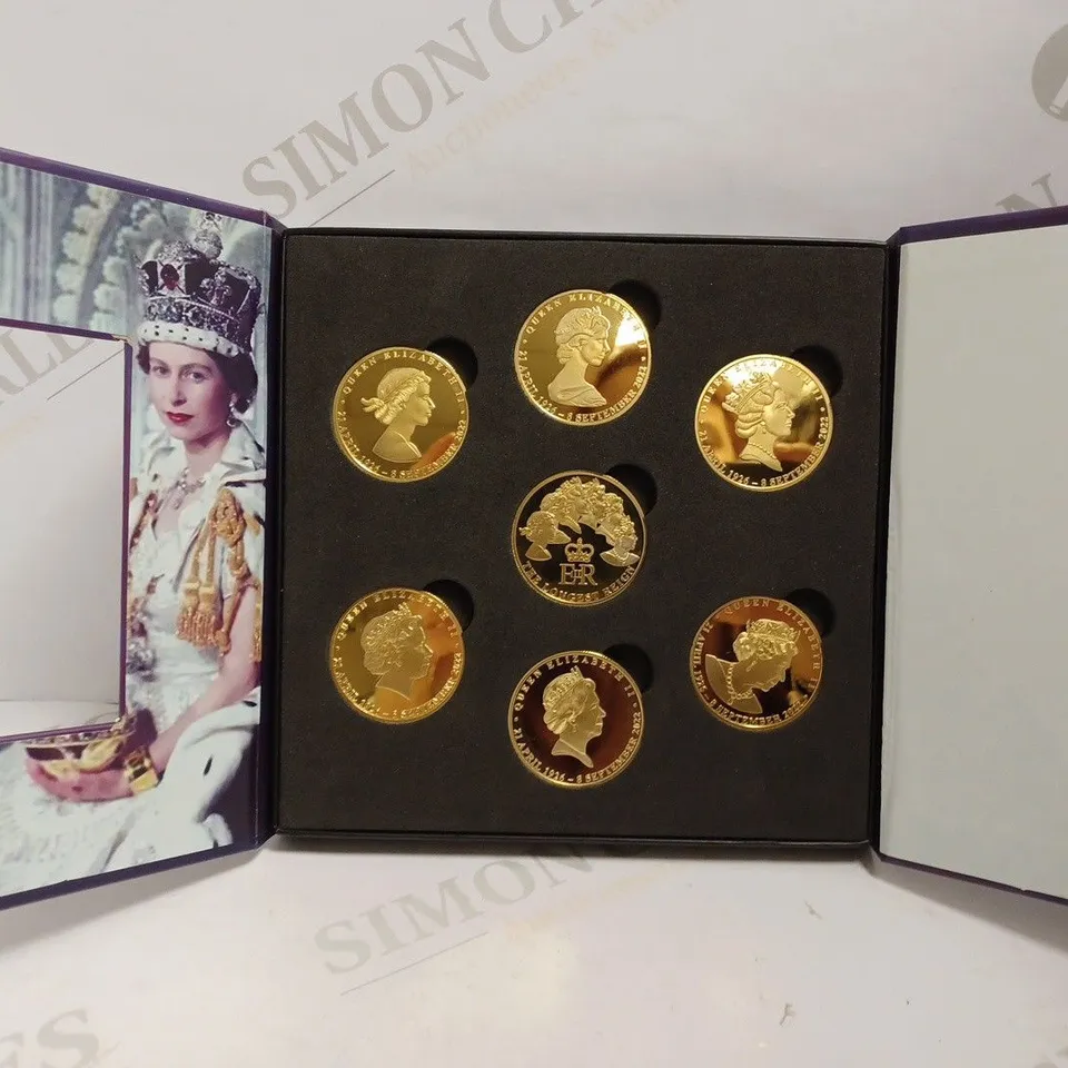 IN MEMORY OF HER MAJESTY QUEEN ELIZABETH II COIN SET