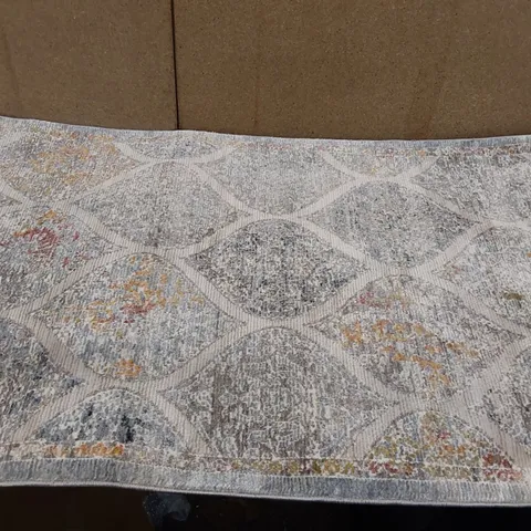 BRAND NEW PACO HOME PANDORA 323 AREA RUG IN GREY (80x150cm)
