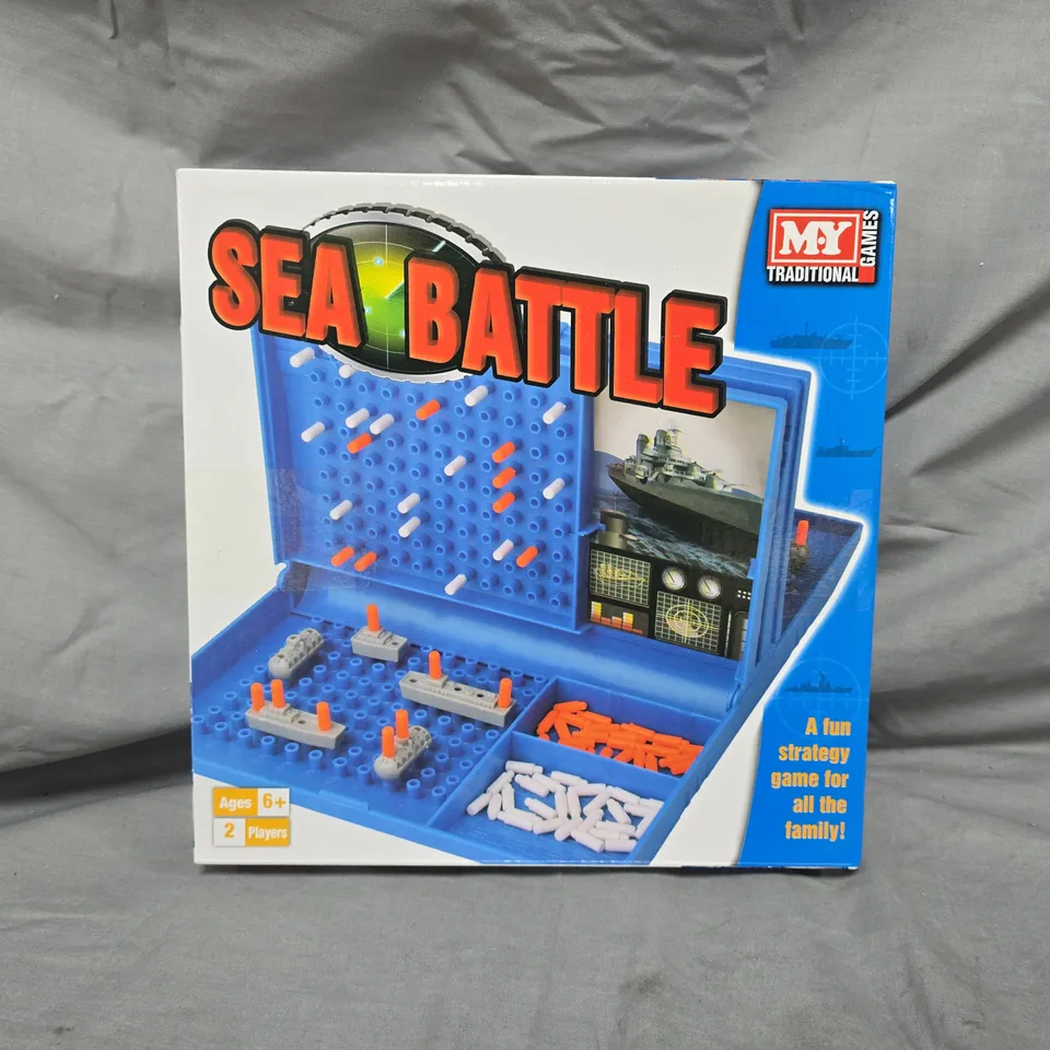 BOXED SEA BATTLE BOARD GAME