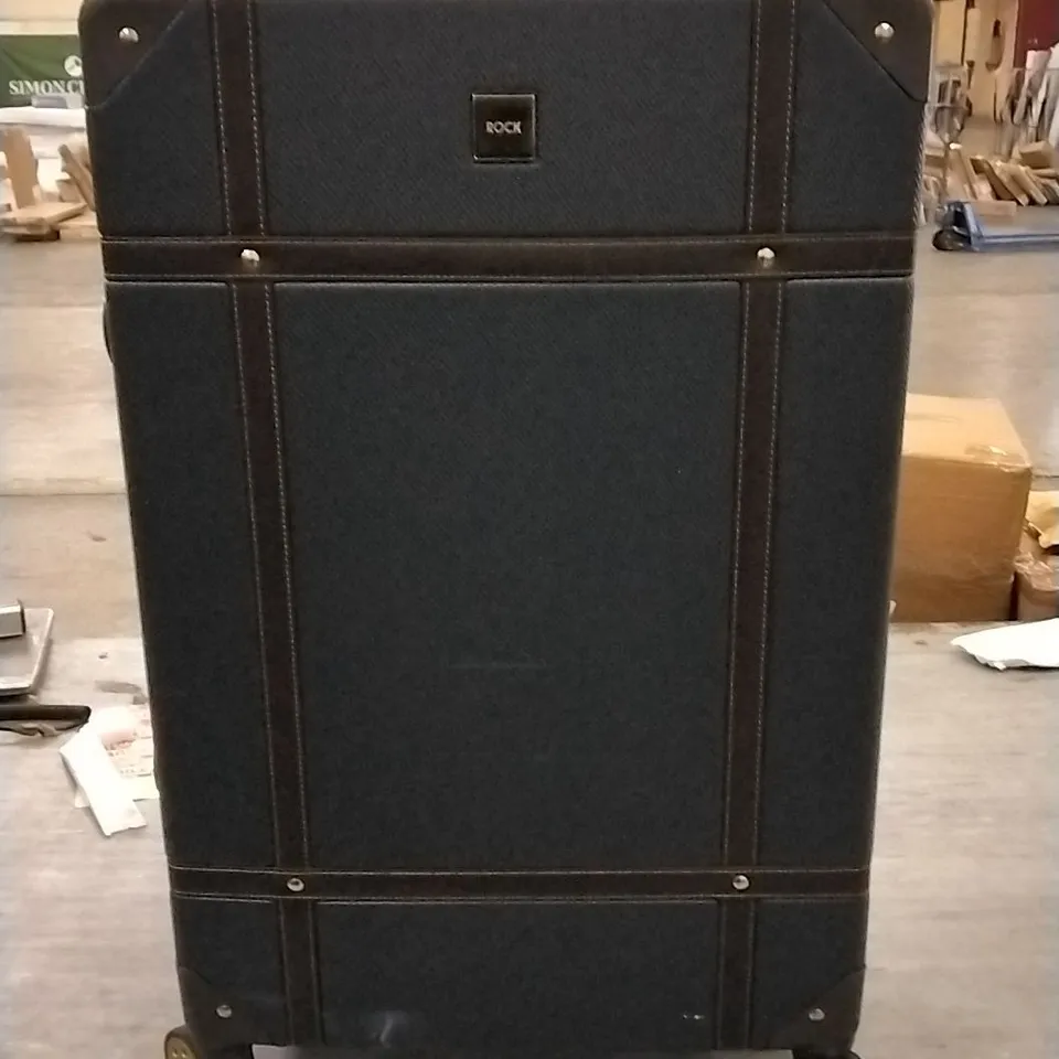 VINTAGE LARGE 8-WHEEL SUITCASE