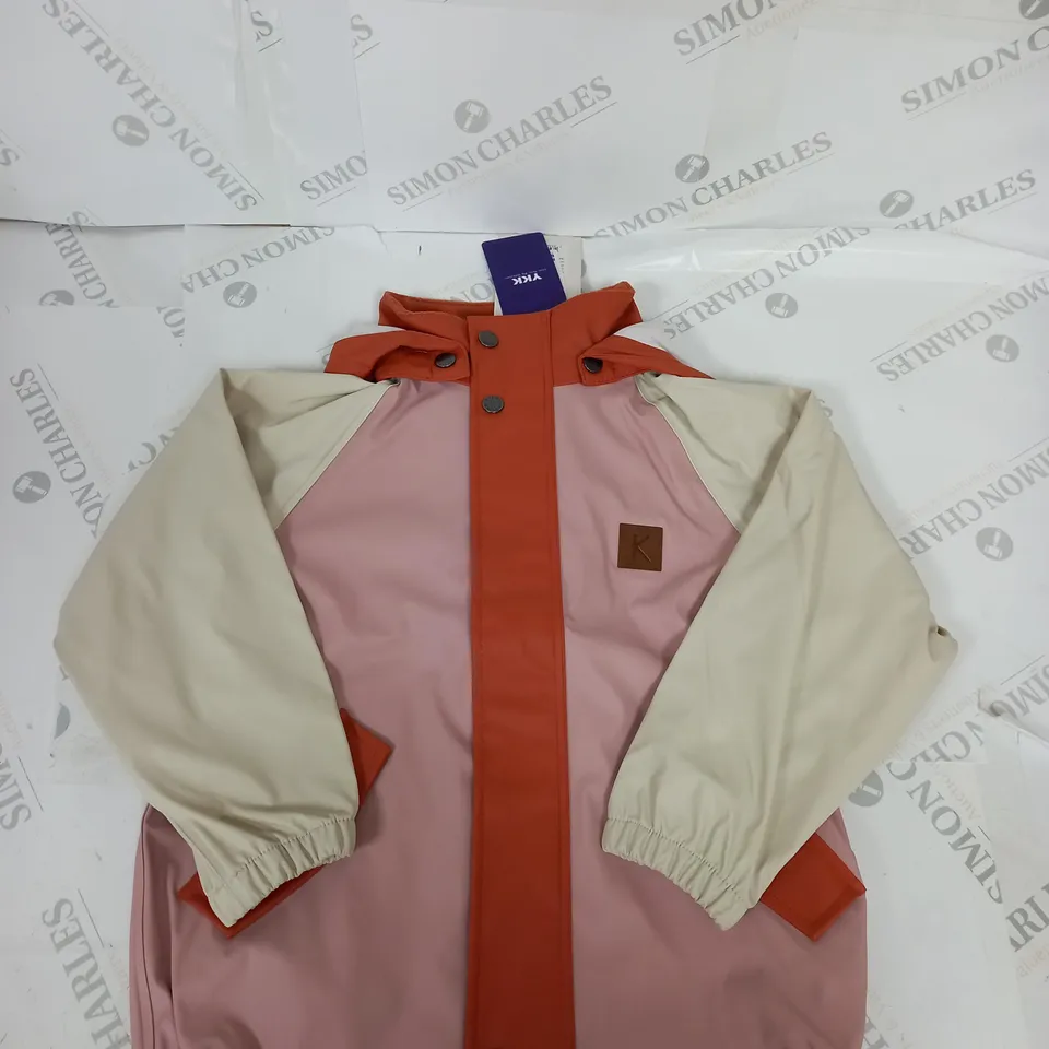KULING RECYCLED RAIN JACKET SIZE 10-11 YEARS