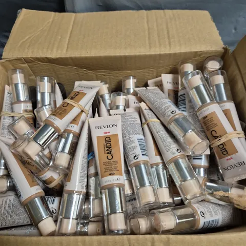 APPROXIMATELY 60 REVLON CANDID NATURAL FINISH ANTI-POLLUTION FOUNDATION - SHADE 440 - 22ML