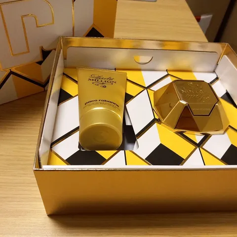BOXED PACO RABANNE LADY MILLION 50ML EAU DE PARFUM GIFT SET