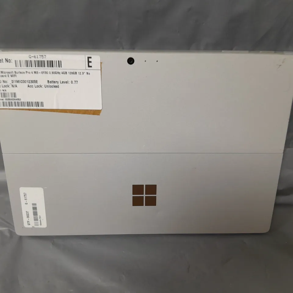 UNBOXED MICROSOFT SURFACE PRO 4 M3-6Y30 0.9GHZ 4GB 128GB