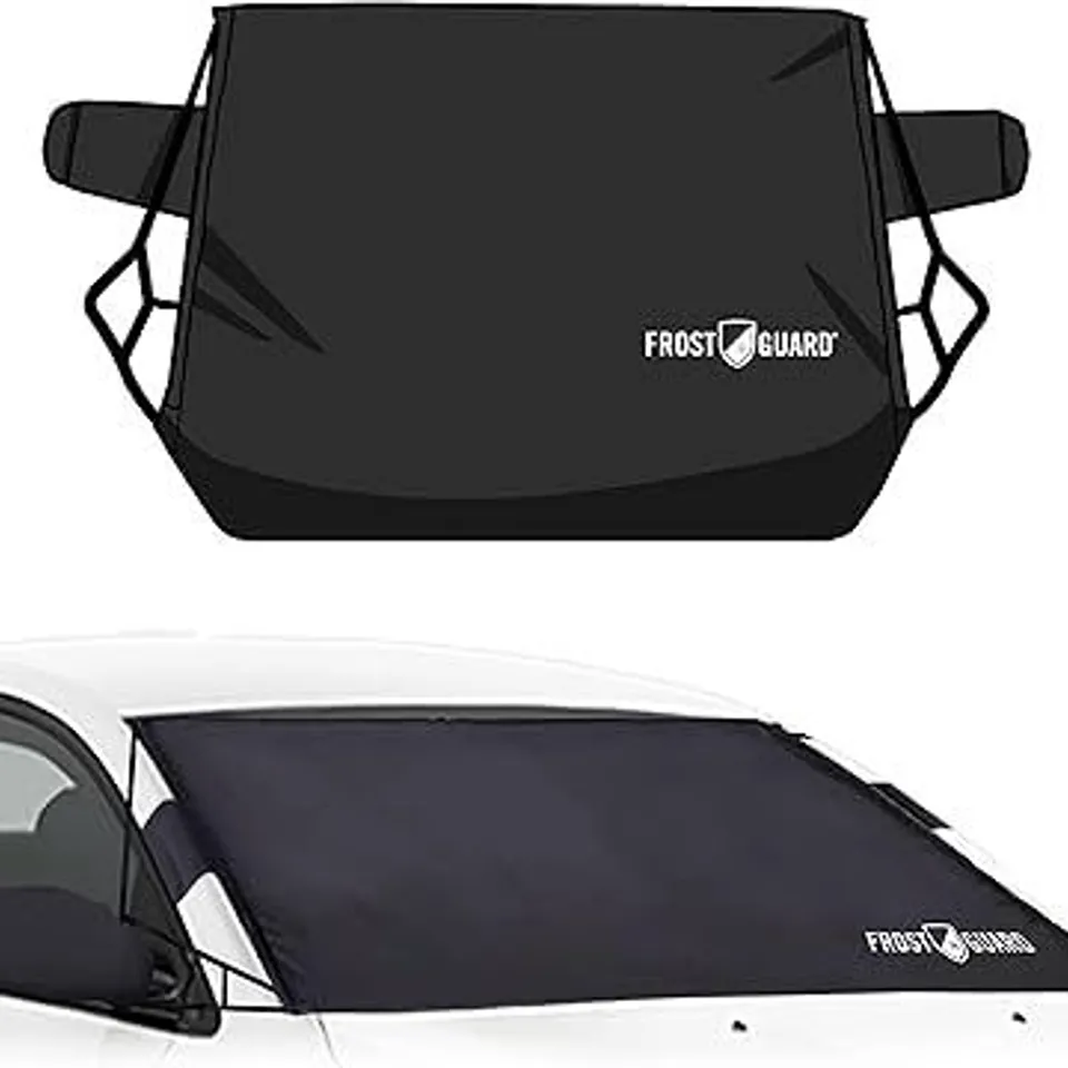 DELK FROSTGUARD DELUXE FRONT WINDSCREEN COVER WITH WING MIRROR COVERS