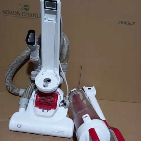 GOBLIN PET UPRIGHT VACUUM CLEANER - WHITE/RED