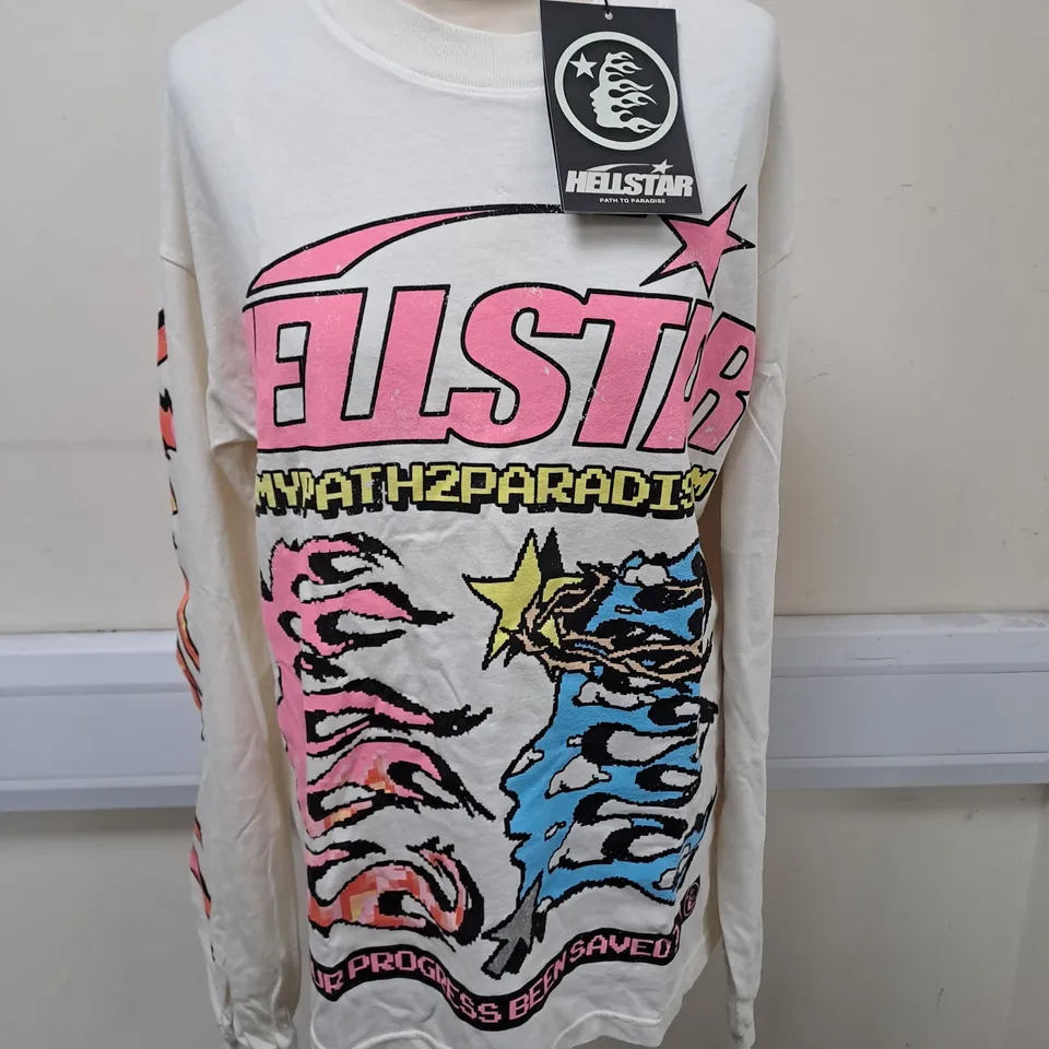 HELLSTAR GRAPHIC T-SHIRT SIZE M 