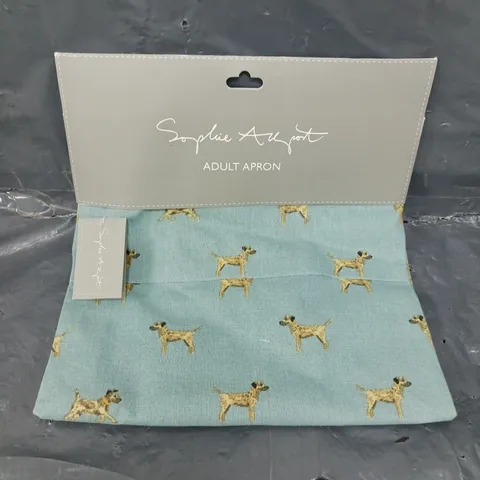 SOPHIE ALLPORT ADULTS BOARDER TERRIER THEMED APRON 