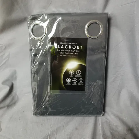 BLACKOUT CURTAINS – SOLAR THERMAL EYELET, READY MADE, 66 X 84 IN (168 X 213 CM)