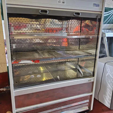 WILLIAMS GEM MULTI DECK TALL REFRIGERATED DISPLAY UNIT WITH ROLLER SHIPUTTER FRONT Model C1255CS