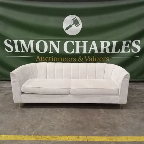 GUILD FABRIC 3 SEATER SOFA - IVORY