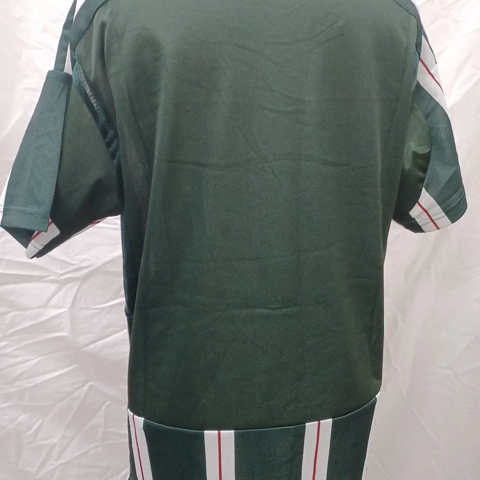 ADIDAS FOOTBALL JERSEY, GREEN - SIZE M