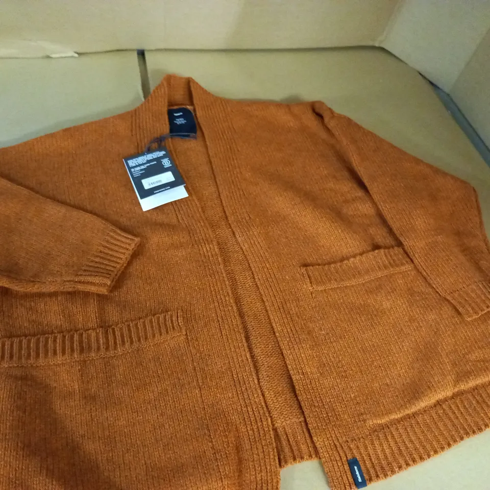 FINISTERRE WOMENS EYRE CARDIGAN IN COPPER - S/M