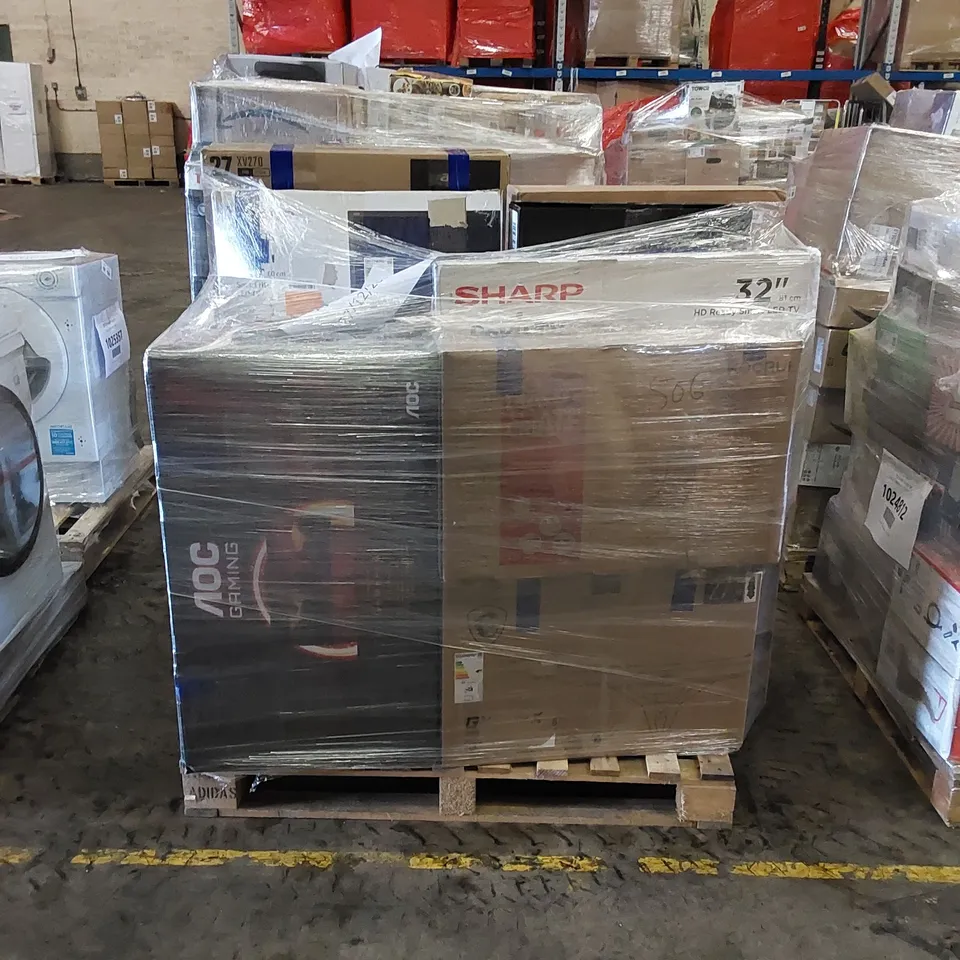 PALLET OF APPROXIMATELY 22 ASSORTED MONITORS TO INCLUDE