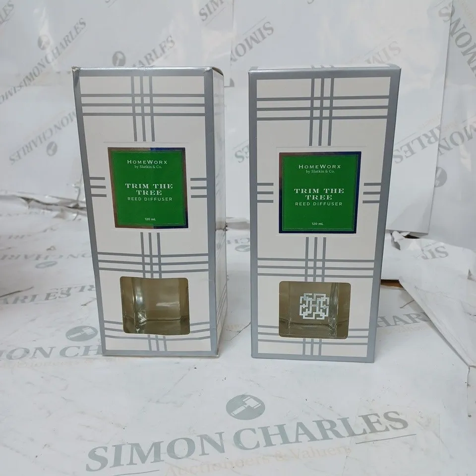 TWO REED DIFFUSERS