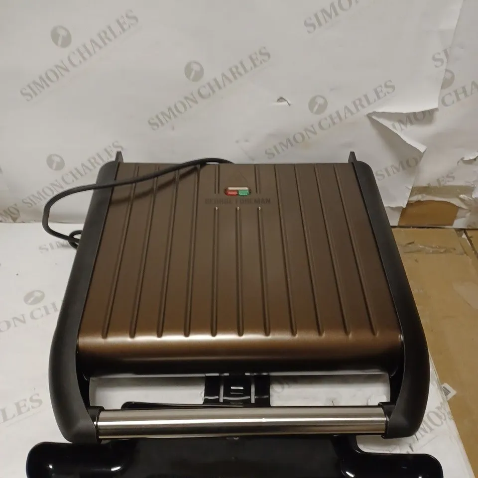 GEORGE FOREMAN 25053 ELECTRIC GRILL