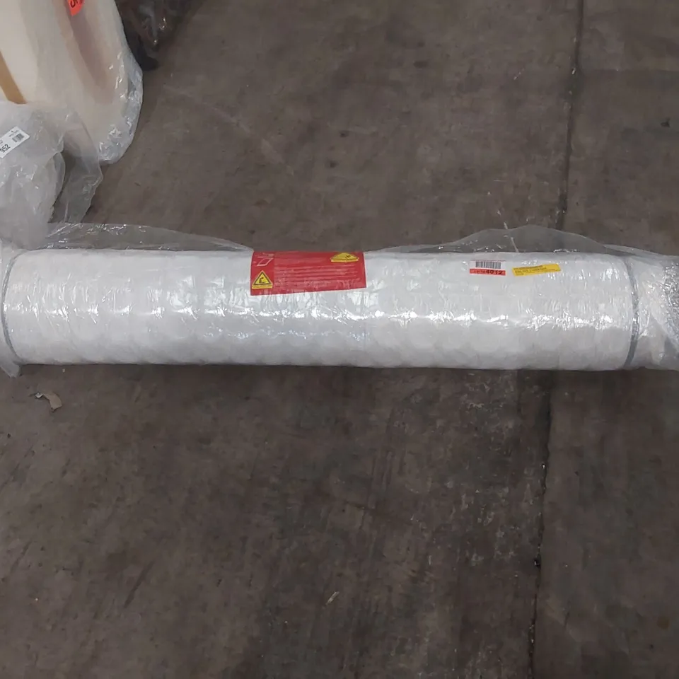 QUALITY BAGGED AND ROLLED NOVILLA 25CM COOLING MEMORY FOAM POCKET SPRUNG MATTRESS - 4'6 DOUBLE