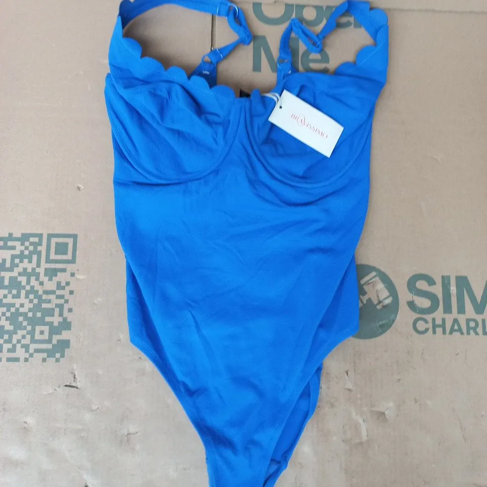 BRAVISSIMO SPIRIT RITA SWIMSUIT IN COBALT SIZE 32H