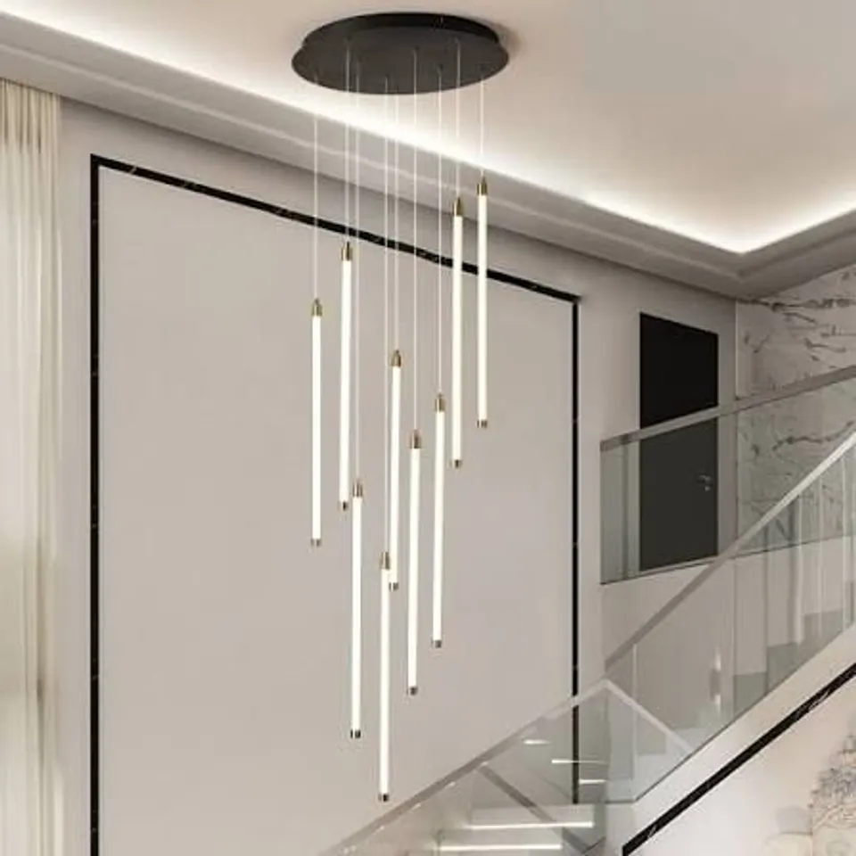 BOXED KEIRI 9-LIGHT MODERN DIMMABLE LED STAIRCASE CLUSTER