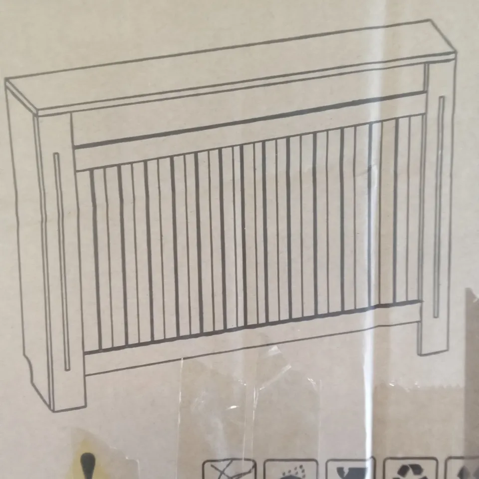 BOXED BEACSFIELD ARLINGTON RADIATOR COVER 111 X 19 X 83.3CM (1 BOX)