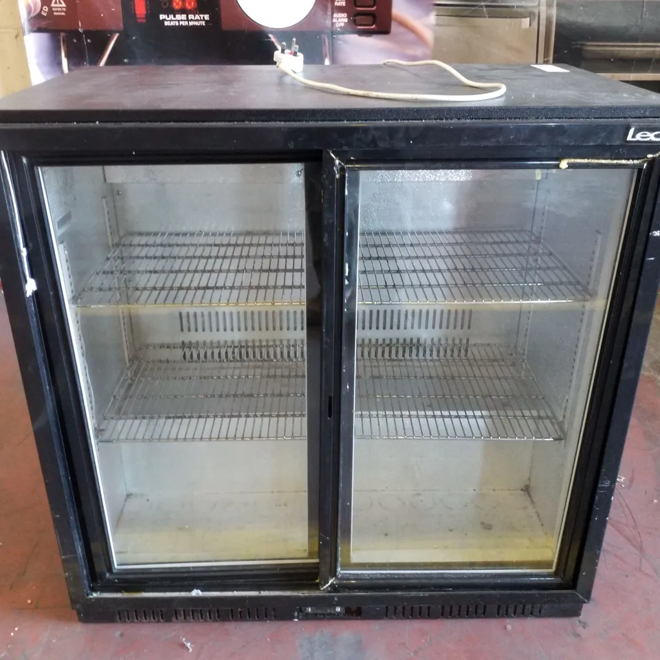 LEC DOUBLE DOOR BOTTLE COOLER BC9027K