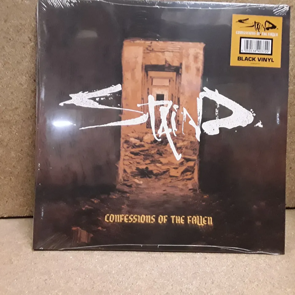 STAIND CONFESSION OF THE FALLEN BLACK VINYL 