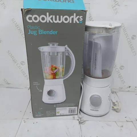 BOXED CLOCKWORKS PLASTIC JUG BLENDER